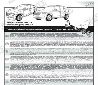 SKODA Kamiq 2019-2023 Römork Tesisatı 13P