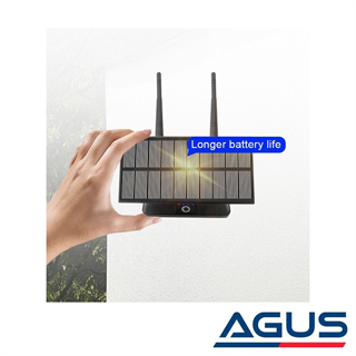 Solar Şarjlı Wireless Karavan Geri Görüş Kamerası 1080P - Premium