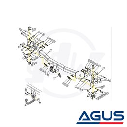 SSANGYONG Korando Çeki Demiri 2019-