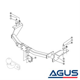 SSANGYONG Korando Sports Çeki Demiri Pick-Up, Kamyonet