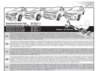 SSANGYONG Korando 2019- Römork Tesisatı 13P
