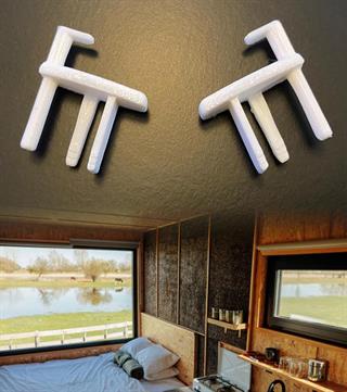 Sineklik/Güneşlik Stok Tırnak Uç Plastiği 1 Takım