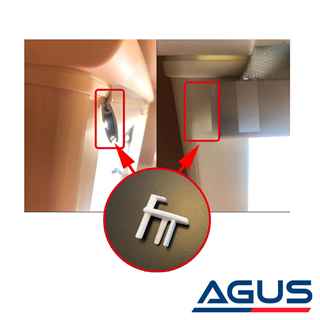 Sineklik/Güneşlik Stok Tırnak Uç Plastiği 1 Takım