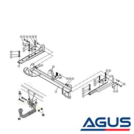 SUBARU Forester Çeki Demiri 2008-2013