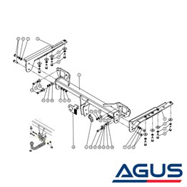 SUBARU Forester Çeki Demiri 2013-2018