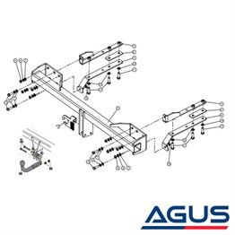 SUBARU Legacy Çeki Demiri 2009- Stationwagon