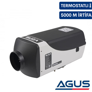 SUGA 12V 5KW Termostat Özellikli Premium Dizel Isıtıcı