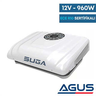 SUGA 12V Uyku - Park Tavan Kliması 960W 9000BTU