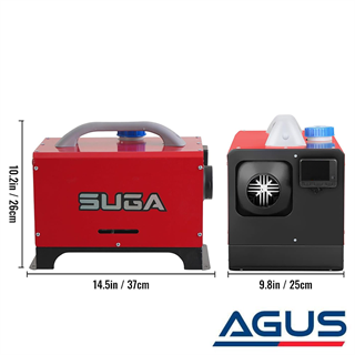 SUGA 12V/24V/220V 5KW Çanta Tipi Portatif Dizel Isıtıcı