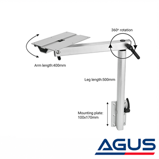 Suga 360° Dönebilen Karavan & Tekne Masa Ayağı