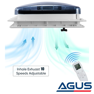 SUGA 40x40cm Fanlı, Kumandalı, Yağmur Sensörlü Heki