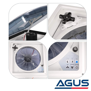 SUGA 40x40cm Fanlı, Kumandalı, Yağmur Sensörlü Heki