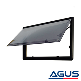 SUGA Amortisörlü Karavan Cam Pencere 50cm x 35cm