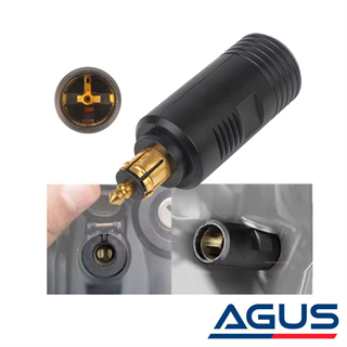 SUGA Çakmaklık DIN Soketi Dönüştürücü Adaptör 12/24V