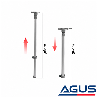 Suga Dipten Kırmalı Mafsallı & Katlanır Masa Ayağı 96x56cm