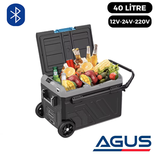 Suga Donduruculu ve Kompresörlü Mobil Buzdolabı 40 LT