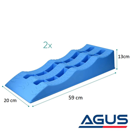 Suga Karavan Seviye Dengeleme Takozu 2li Set