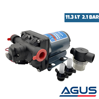 Suga Karavan & Tekne Hidrofor Pompası 12V 11.3 Litre 31 PSI/2.1 Bar