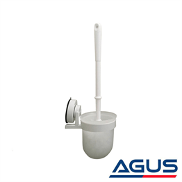 Suga Karavan Vantuzlu Tuvalet Fırçası ve Tutucusu