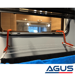 Suga Pratik Karavan Çamaşır Askılığı Kırmızı