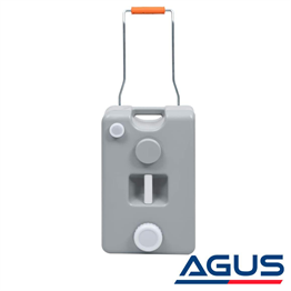 SUGA Tekerlekli Karavan Gri Atık Su Tankı 25 lt