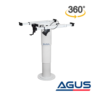 Suga Zemine Vidalanabilir Yükseklik Ayarlı Teleskobik Karavan Masa Ayağı