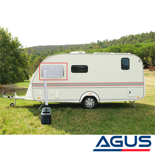 Taşınabilir Mobil Klima Karavan Tipi Bağlantı Perdesi 90x50 cm