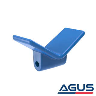 Tekne Römorku V Burun Dayama Takozu Geniş Açılı