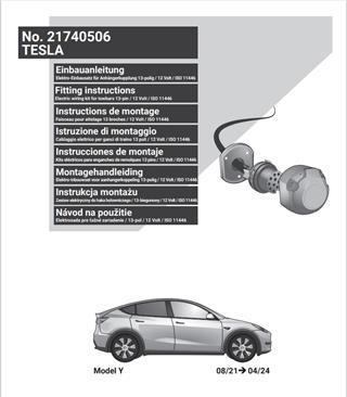 TESLA Model Y Römork Tesisatı 13P 2021-2024