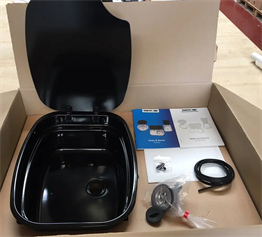 Thetford Dikdörtgen Paslanmaz Eviye 