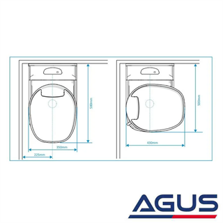 Thetford Karavan Kasetli Tuvalet C200 cs 12V
