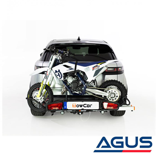 Towcar Çeki Demirine Takılan Motorsiklet Taşıyıcısı