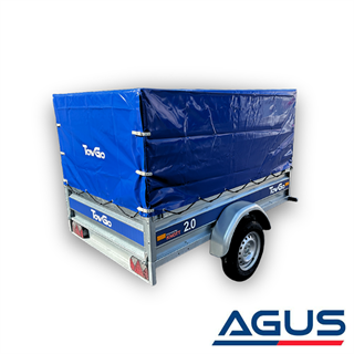 TowGo Damperli Yük Römorku 750 Kg Brandalı