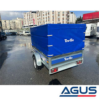 TowGo Damperli Yük Römorku 750 Kg Brandalı