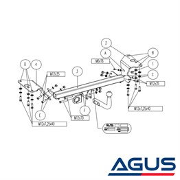 TOYOTA Auris Çeki Demiri