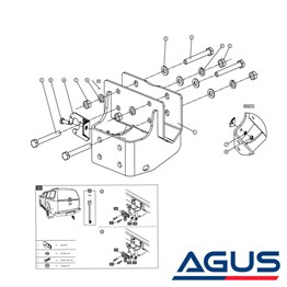 TOYOTA Hi-Lux Çeki Demiri 2012-2015
