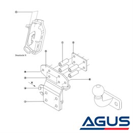 TOYOTA Landcruiser Çeki Demiri 2008- J200 V8
