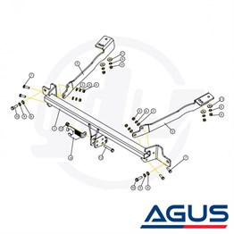 TOYOTA Proace City Çeki Demiri Uzun Şase