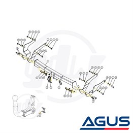 TOYOTA RAV 4 Sökülebilir Çeki Demiri 2019-