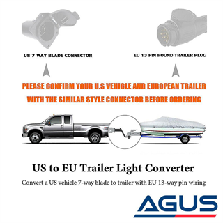 USA 7 Pinden 13 Pine Dönüştürücü Adaptör Soket Amerikan Tip