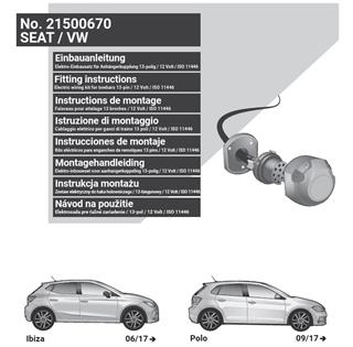 VOLKSWAGEN Polo 2024- Römork Tesisatı 13P