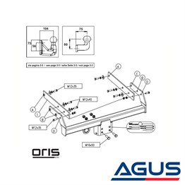 VOLKSWAGEN Transporter Çeki Demiri 2004- Pick-Up,Kasalı Kamyonet