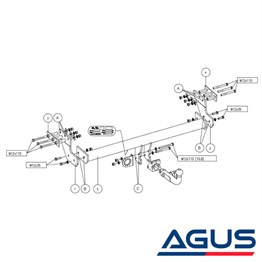 VOLVO XC90 Sökülebilir Çeki Demiri 2002-2015