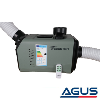 Webesten Kamp & Karavan Taşınabilir Mobil Klima 5100 BTU 1500W 