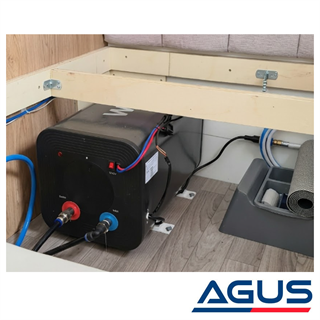 12V/220 Dijital Ekranlı Karavan & Tekne Su Isıtıcı E Boiler - 15 Litre