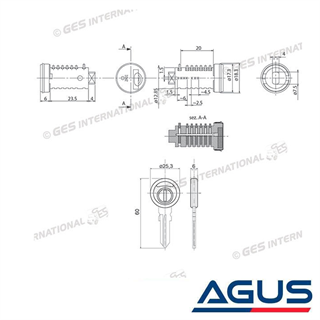 ZADI  Karavan 2li Göbek Kilit
