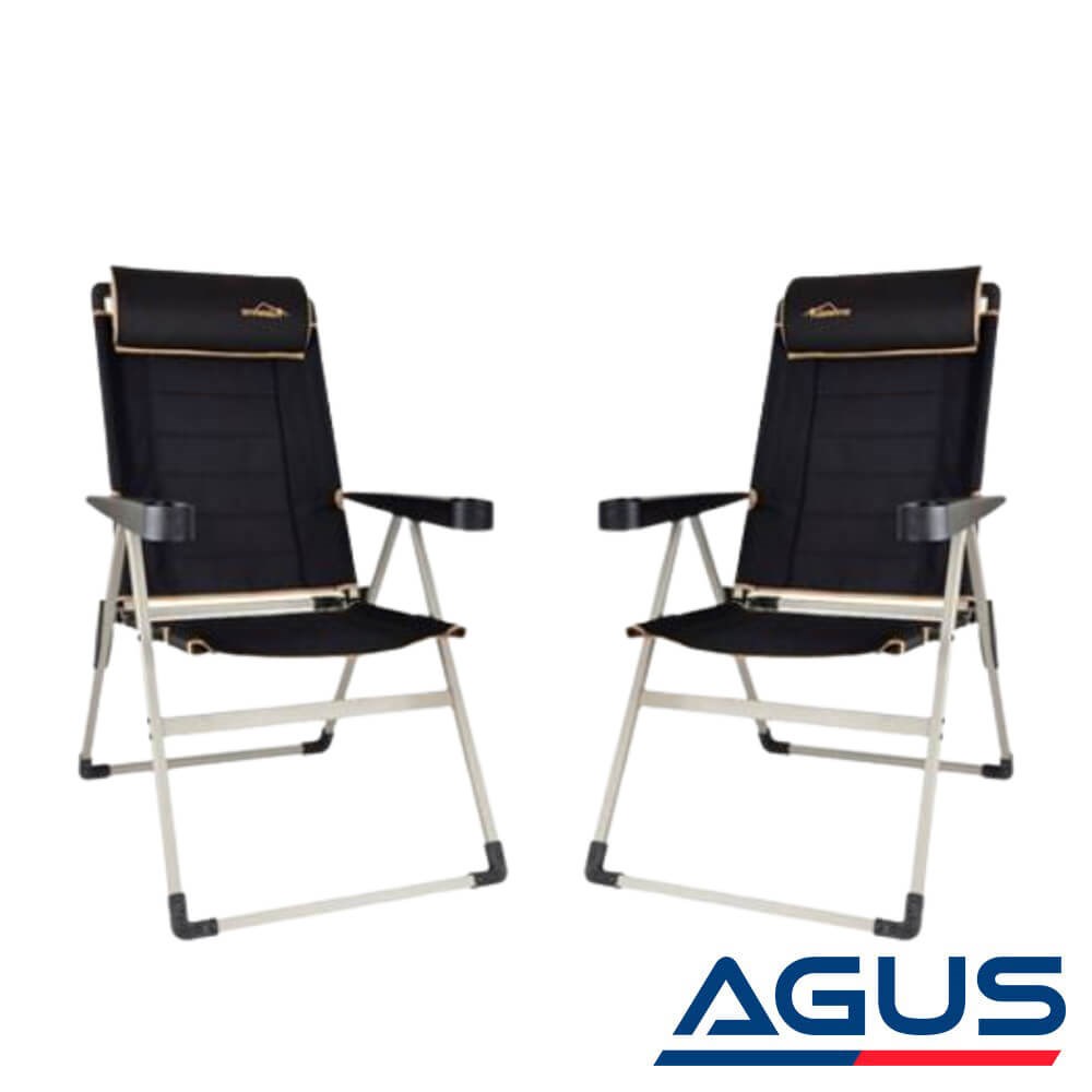 Campout Katlanır Lüx Sandalye 4'lü Set | Agus.com.tr