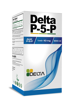 Delta P-5-P Piridoksal 5-Fosfat Aktif Form B6 Vitamini 300 ml