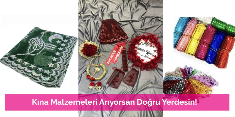 Kına Malzemeleri Arıyorsan Doğru Yerdesin!