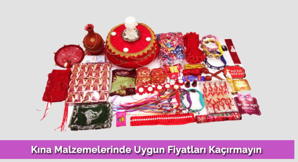 Kına Malzemelerinde Uygun Fiyatları Kaçırmayın